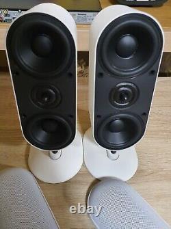 Q Acoustics 7000LRi Speakers Surround Sound in White (Used) 1