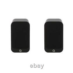 Q Acoustics Q3010i Graphite Compact Bookshelf Home Audio Stereo HiFi Speakers