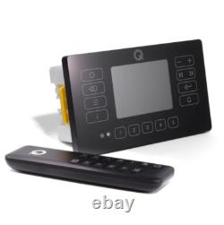 Q Acoustics QE120 + Qi65EW On-Wall Outdoor Speakers Black