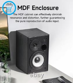 R990BT Bluetooth 5.4 Bookshelf Speakers, 2.0 Active Multimedia Speaker, 24W Outp