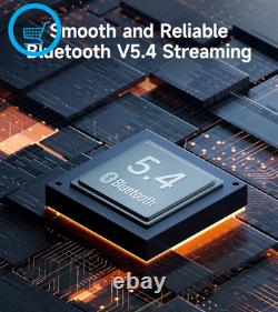 R990BT Bluetooth 5.4 Bookshelf Speakers, 2.0 Active Multimedia Speaker, 24W Outp