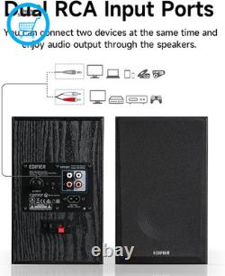 R990BT Bluetooth 5.4 Bookshelf Speakers, 2.0 Active Multimedia Speaker, 24W Outp