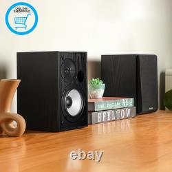 R990BT Bluetooth 5.4 Bookshelf Speakers, 2.0 Active Multimedia Speaker, 24W Outp