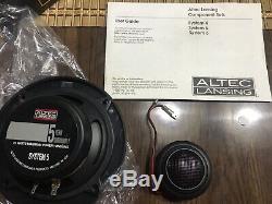Rare Altec Lansing 5.25 Component Car Stereo Speakers Voice Of The Highway Audio