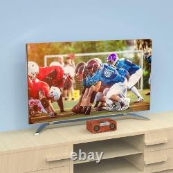 Retro Bluetooth Speaker 50W Wooden Wireless, 12H Playtime & 360° Stereo Sound