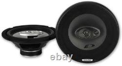 Revolutionary 280W Coaxial 3-Way Speakers Easy Battery Operated Sound System