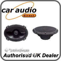 Rockford Fosgate P1692 150W 6x9 Car Audio Stereo Speakers 2 Way Oval Rear Shelf