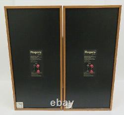 Rogers LS7t stereo speakers boxed/packaging beautiful condition ideal audio