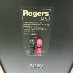 Rogers LS7t stereo speakers boxed/packaging beautiful condition ideal audio