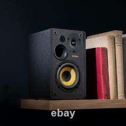 Roxel Soleil Active Bookshelf HiFi Speakers, Sub Woofer Output, 2.0 Stereo Sound