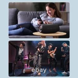 S87 BT Speaker Wireless Stereo Speaker With 80W Booming Sound LED Lights