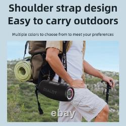 S87 BT Speaker Wireless Stereo Speaker With 80W Booming Sound LED Lights