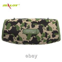 S87 BT Speaker Wireless Stereo Speaker With 80W Booming Sound LED Lights