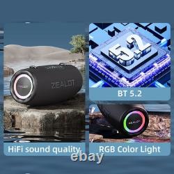 S87 BT Speaker Wireless Stereo Speaker With 80W Booming Sound LED Lights