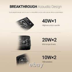 S8 Pro Max Bluetooth Speaker, 3-Channel Audio with Lifelike Stereo Sound & Punch