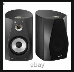 SONY SS-HA3 Hi-Res Audio Stereo Speakers (Pair) Black New & Sealed