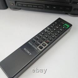 SUPER RARE Sony MHC-1200 Vintage Hi-Fi System Stereo Unit & speakers UNTESTED