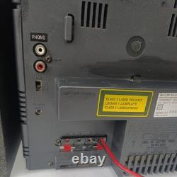 SUPER RARE Sony MHC-1200 Vintage Hi-Fi System Stereo Unit & speakers UNTESTED