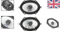 SXE-5725S 200W 5x7 Coaxial Car Speakers Waterproof & Bass Boosted Sound