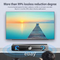 Salange Sound Bar Bluetooth USB Wired Speakers Bar Stereo Speaker For Projector