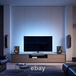 Sanyun SW205 4 Bookshelf Speakers Immersive Hifi Audio with Virtual Surround