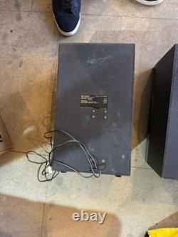 Sharp CP-V300H 2-Way Speaker System Black Silver Audio Vintage boxed see photos