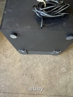 Sharp CP-V300H 2-Way Speaker System Black Silver Audio Vintage boxed see photos