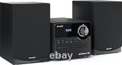 Sharp XL-B517D(BK) Micro Hi-Fi Sound System Stereo DAB Radio DAB+ Bluetooth