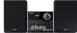 Sharp XL-B517D(BK) Micro Hi-Fi Sound System Stereo DAB Radio DAB+ Bluetooth