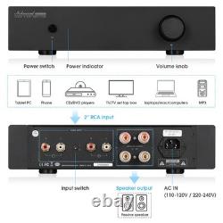 Single-Ended Class A Integrated Amplifier HiFi Stereo Home Audio Amp 42W x2
