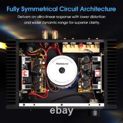 Single-Ended Class A Integrated Amplifier HiFi Stereo Home Audio Amp 42W x2