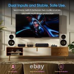 Single-Ended Class A Integrated Amplifier HiFi Stereo Home Audio Amp 42W x2