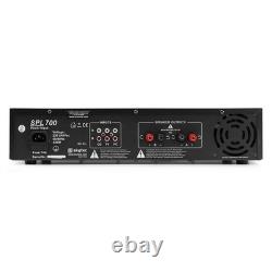 Skytec SPL 700 DJ Power Amplifier 2-Channel 700W for Ultimate Sound