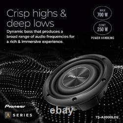 Sleek 8-Inch Wired & Bluetooth Subwoofer 700W for Unmatched Audio Quality
