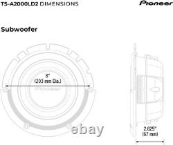 Sleek 8-Inch Wired & Bluetooth Subwoofer 700W for Unmatched Audio Quality
