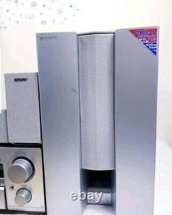 Sony 5.1 Surround Sound Speaker Set Silver SA-WMS335 Sub + SS-V335 & SS-CN335