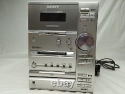 Sony CMT-CP33MD Micro HiFi Audio Shelf Stereo System CD/Tape/MD/Tuner/Speakers