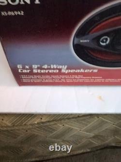 Sony Car Stereo Speakers XS-R6942 6X9 4-way