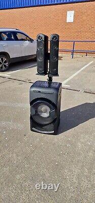 Sony MHC-GT4D Three-Way Setting High Power Audio Party Speaker System, Black