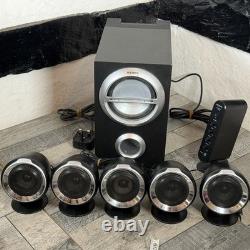 Sony SRS-D511 5.1 Speaker Surround Active Black Compact Subwoofer Sound Small
