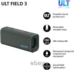 Sony ULT FIELD 3 Portable Bluetooth Speaker with ULT POWER SOUND, 24Hr Battery