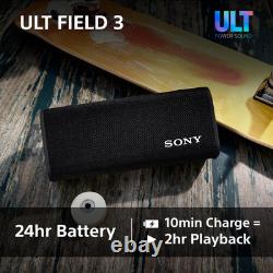 Sony ULT FIELD 3 Portable Bluetooth Speaker with ULT POWER SOUND, 24Hr Battery
