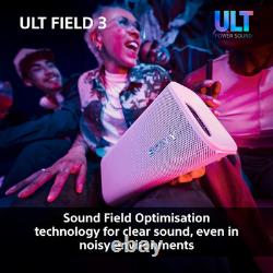 Sony ULT FIELD 3 Portable Bluetooth Speaker with ULT POWER SOUND, 24Hr Battery