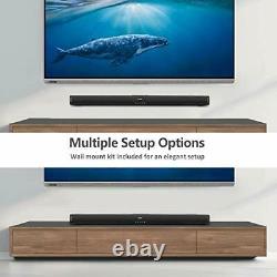 Sound Bars for TV, Saiyin Wired and Wireless Bluetooth 5.0 TV Stereo Speakers