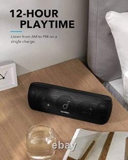 Soundcore Motion+ Bluetooth Speaker Portable, Hi-Res 30W Audio, Black