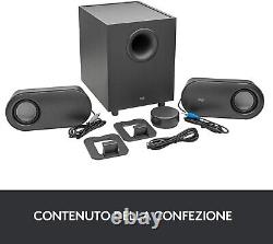 Speakers Bluetooth Logitech Z407 Subwoofer Coffers Audio Speaker Stereo PC