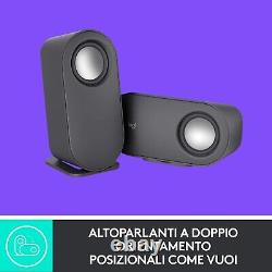 Speakers Bluetooth Logitech Z407 Subwoofer Coffers Audio Speaker Stereo PC