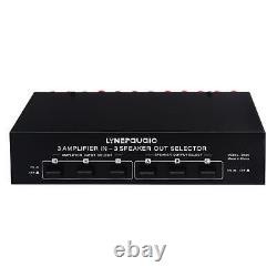 Stereo Audio Selector Premium Speaker Amplifier for Stereo Receiver System