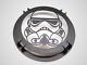 Stormtrooper Raised Metal Grill 2pcs Speaker Protect Guard Car Audio Stereo Sub