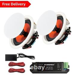 Stylish 6.5 Bluetooth Ceiling Speaker System 300 Watts for Immersive Sound Stylish 6.5 Bluetooth Ceiling Speaker System 300 Watts for Immersive Sound